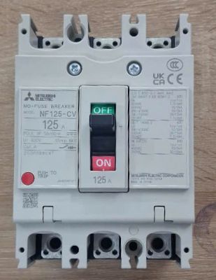 MCCB 125A 3P 10kA Mitsubishi NF125-CV