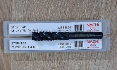 Mũi Taro xoắn HSSE M12*1.75 L6866 Nachi STSP12M1.75R+1