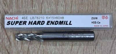 Dao phay ngón 6mm Nachi 4SE6 (L6210)