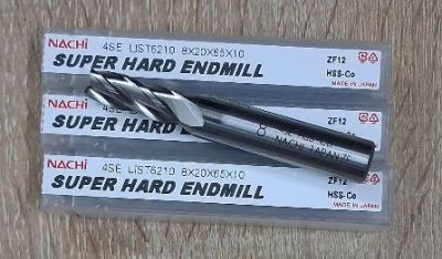 Dao phay ngón 8mm Nachi 4SE8 (L6210)