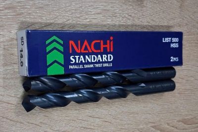 Mũi khoan đuôi trụ Nachi 14.0mm HSS Standard L500-SD 14.0