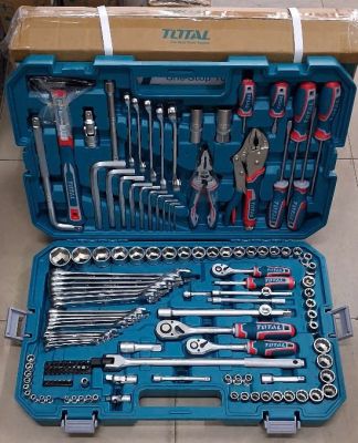 Bộ 142 dụng cụ kết hợp cầm tay Total THKTHP21426