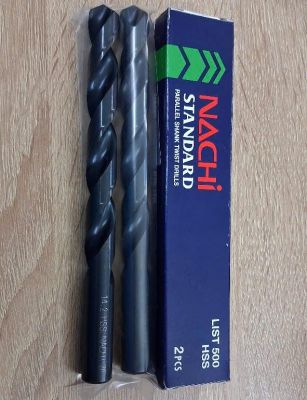 Mũi khoan đuôi trụ Nachi 14.2mm HSS Standard L500-SD 14.2