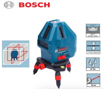 Máy cân mực 5 tia Laze Bosch GLL 5-50 X