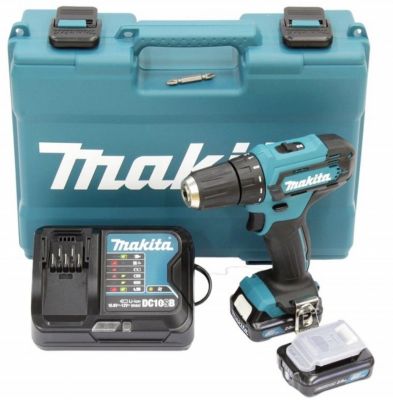 Máy khoan, vặn vít dùng pin Makita DF333DSAE (bao gồm 2 pin 2.0Ah và 1 sạc)