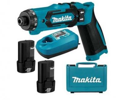 Máy khoan, vặn vít dùng pin Makita DF012DSE (kèm 2 pin 1.5Ah và 1 sạc)