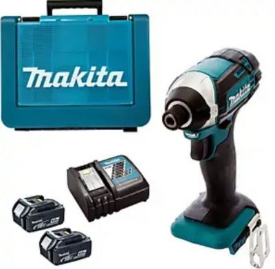 Máy bắt vít dùng pin 18V Makita DTD152RME (kèm 2 pin 4.0Ah và 1 sạc)