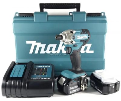 Máy vặn vít dùng pin 18V Makita DTD156SFE (kèm 2 pin 3.0Ah và 1 sạc)