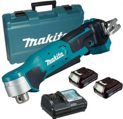 Máy khoan góc dùng pin 12V Makita DA332DSYE (kèm 2 pin 1.5Ah và 1 sạc)