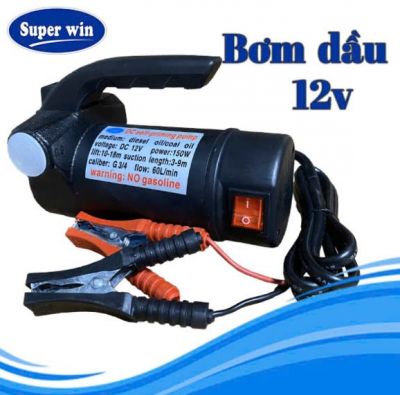 Máy bơm dầu Super Win 12V