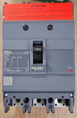 MCCB 100A 3P 18kA Schneider EZC250F3100