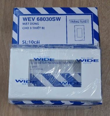 Mặt dùng cho 3 thiết bị Panasonic WEV 68030SW