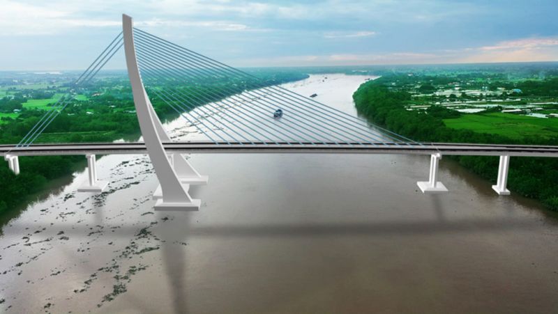Hơn 4.700 tỷ đồng xây 3 cầu kết nối TP HCM - Long An - Tiền Giang